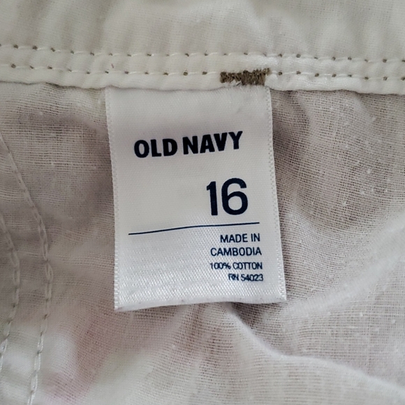 Old Navy Plaid Shorts size 16 - Picture 8 of 9